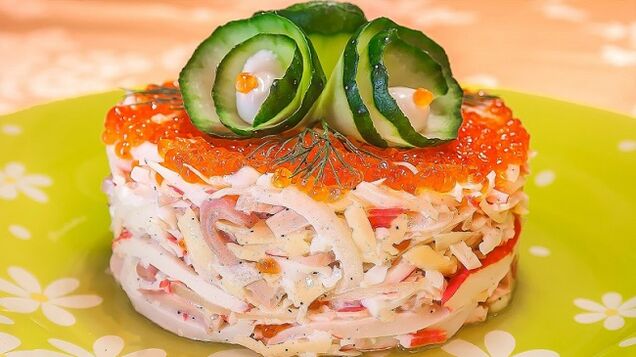 salati retsept Dukani dieedi jaoks
