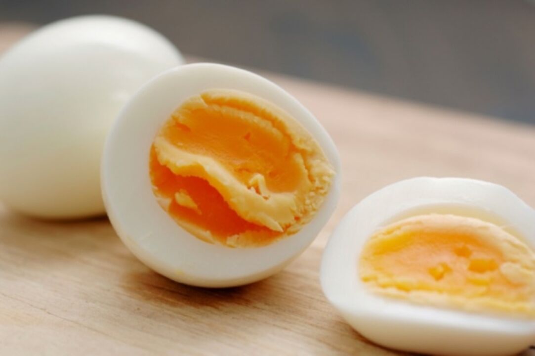 keedetud munad Jaapani dieedi jaoks